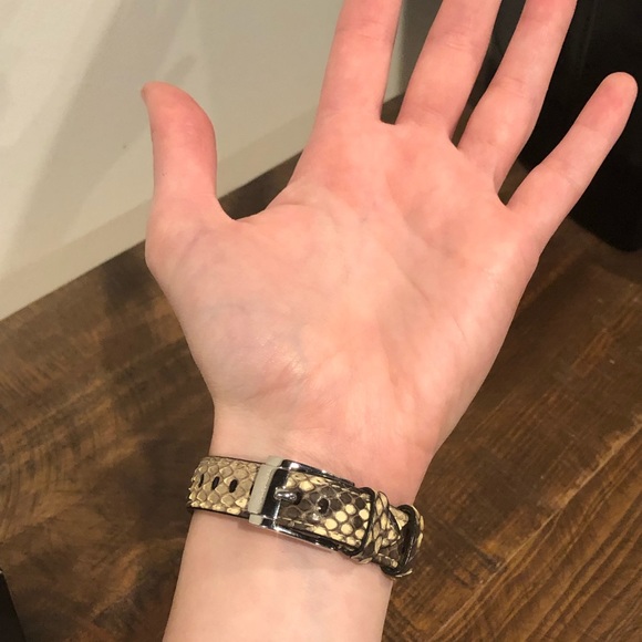 Michael Kors Genuine Python Watch - Picture 6 of 8